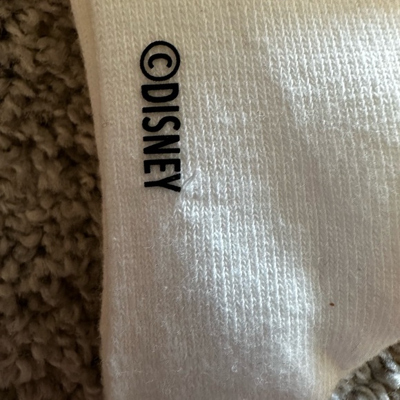 New with tags Disney Minnie and Mickey Mouse White Crew socks - Picture 7 of 7